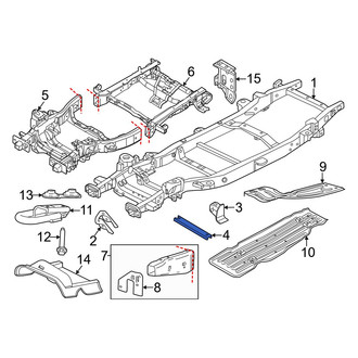 Ford OE - Frame Crossmember