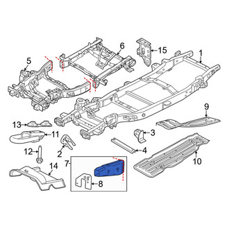 Ford OE - Front Right Frame Rail End