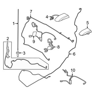 Ford OE - Electrical - Antenna (Raptor)