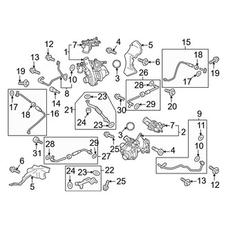Ford OE - Engine - Turbocharger & Components (Raptor 3.5L)