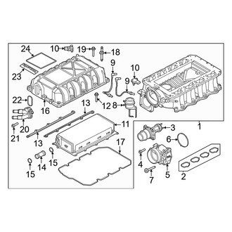 Ford OE - Engine - Supercharger & Components (5.2L)
