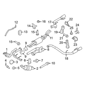 Ford OE - Exhaust System - Exhaust Components (Raptor 3.5L)