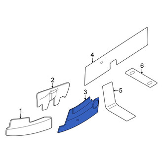 Ford OE - Front Right Floor Pan Heat Shield