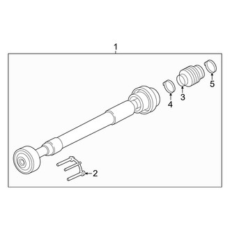 Ford OE - Front Suspension - Drive Shaft (Raptor)