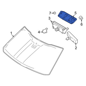 Ford OE - Front Upper Interior Rear View Mirror Cover