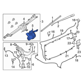 Ford OE - Wiper Motor