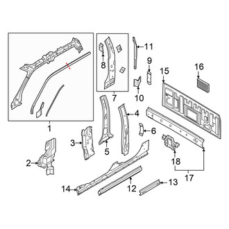 Ford OE - Cab - Back Panel (Raptor)