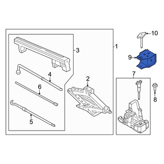 Ford OE - Floor Jack Bracket