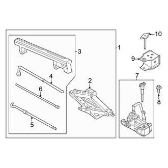 Ford OE - Cab - Jack & Components (Raptor)