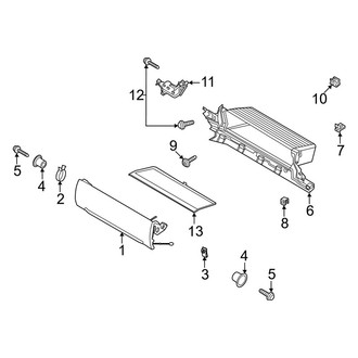 Ford OE - Instrument Panel - Glove Box (Upper), (Raptor)