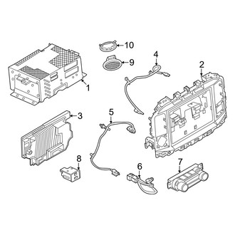 Ford OE - Instrument Panel - Sound System (Receivers & Controls), (Raptor)