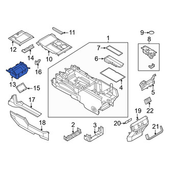 Ford OE - Console Compartment
