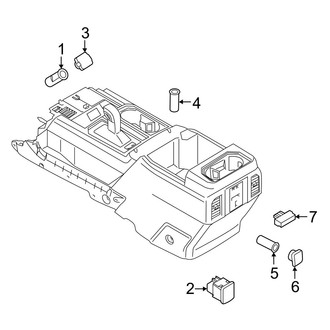 Ford OE - Front Console (Electrical Components), (Raptor)