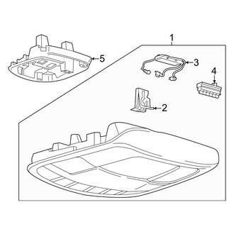 Ford OE - Overhead Console (Raptor)