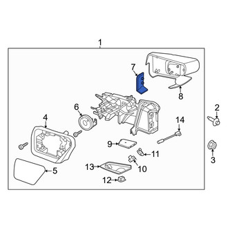 Ford OE - Front Left Turn Signal Light Assembly