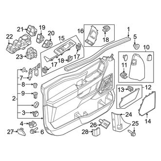 Ford OE - Front Door - Interior Trim (Raptor)
