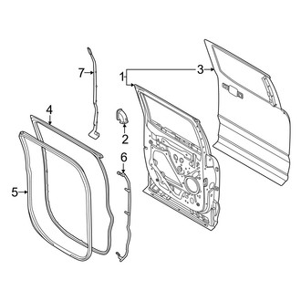 Ford OE - Rear Door - Door & Components (Raptor)