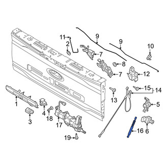Ford OE - Rear Tailgate Lift Support