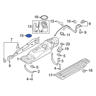 Ford OE - Fuel Pump Tank Seal