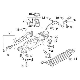 Ford OE - Fuel System Components