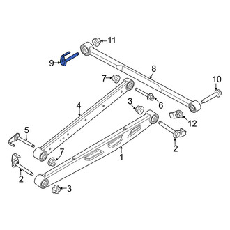 Ford OE - Rear Suspension Trailing Arm Bolt