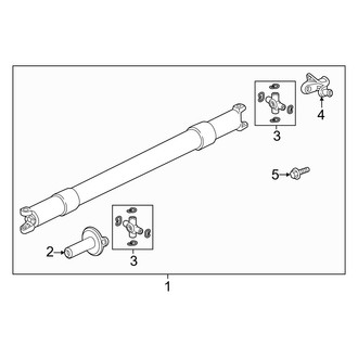 Ford OE - Rear Suspension - Drive Shaft (Raptor)