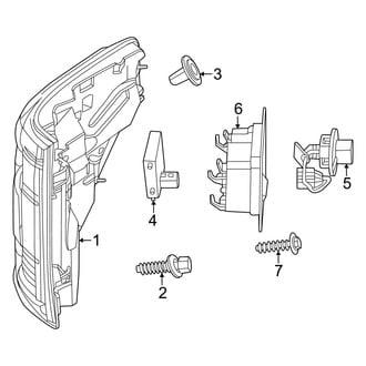 Ford OE - Rear Lamps - Tail Lamps (Raptor)