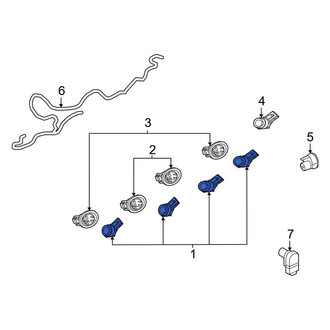 Ford OE - Front Outer Parking Aid Sensor