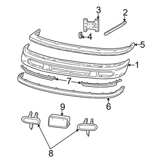 Ford OE - Front Bumper - Bumper & Components