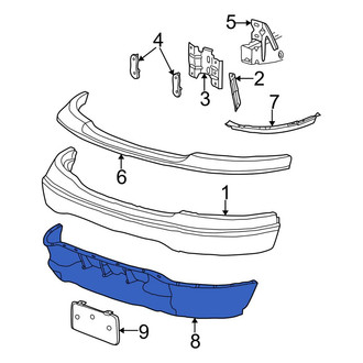 Ford OE - Front Valance Panel
