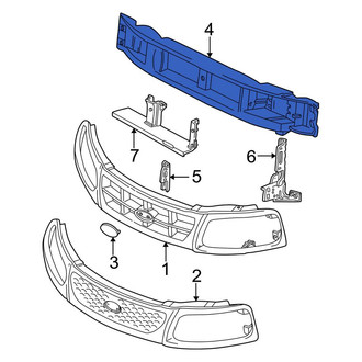 Ford OE - Front Headlight Mounting Panel
