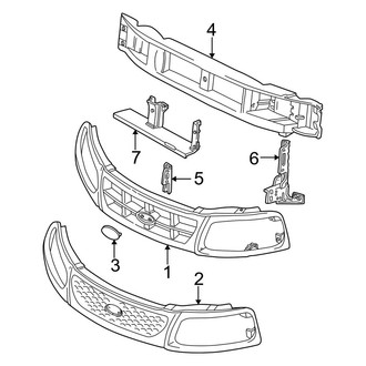 Ford OE - Grille & Components