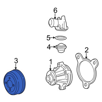 Ford OE - Engine Water Pump Pulley