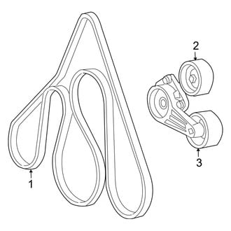 Ford OE - Cooling - Belts & Pulleys