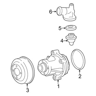 Ford OE - Cooling - Water Pump