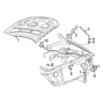 Ford OE - Hood & Components