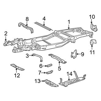 Ford OE - Frame & Components (Lariat 78.8" Bed SuperCrew)