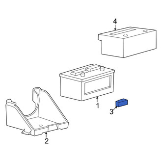 Ford OE - Battery Hold Down