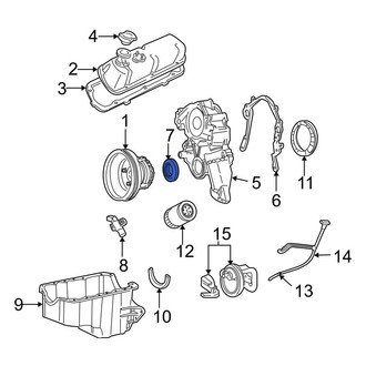 Ford OE - Front Engine Crankshaft Seal