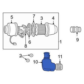 Ford OE - Engine Air Intake Hose