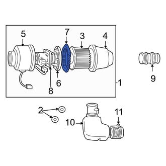 Ford OE - Engine Air Duct Clamp