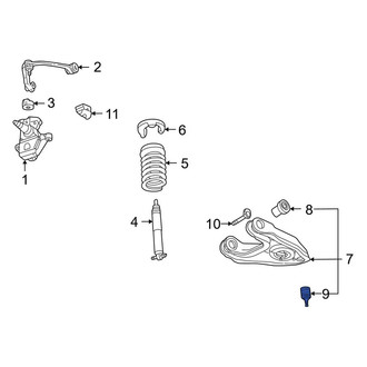 Ford OE - Front Upper Suspension Ball Joint