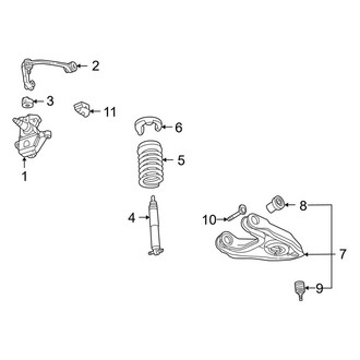 Ford OE - Front Suspension - Suspension Components (XL / XLT RWD)