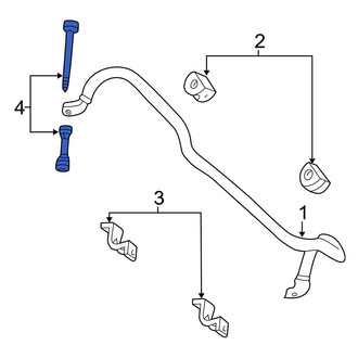 Ford OE - Front Suspension Stabilizer Bar Link
