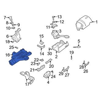 Ford OE - Steering Column Tube