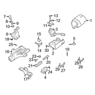Ford OE - Steering Column Housing Insulator