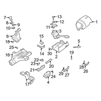 Ford OE - Steering Column Spring