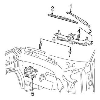 Ford OE - Windshield - Wiper & Washer Components