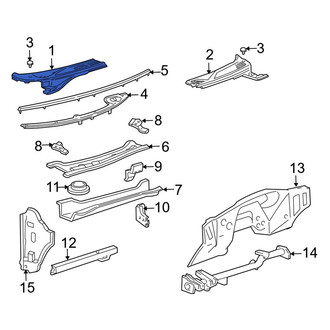 Ford OE - Right Cowl Cover