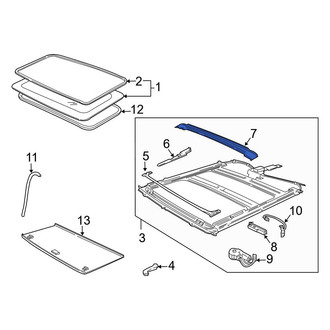 Ford OE - Sunroof Drip Rail